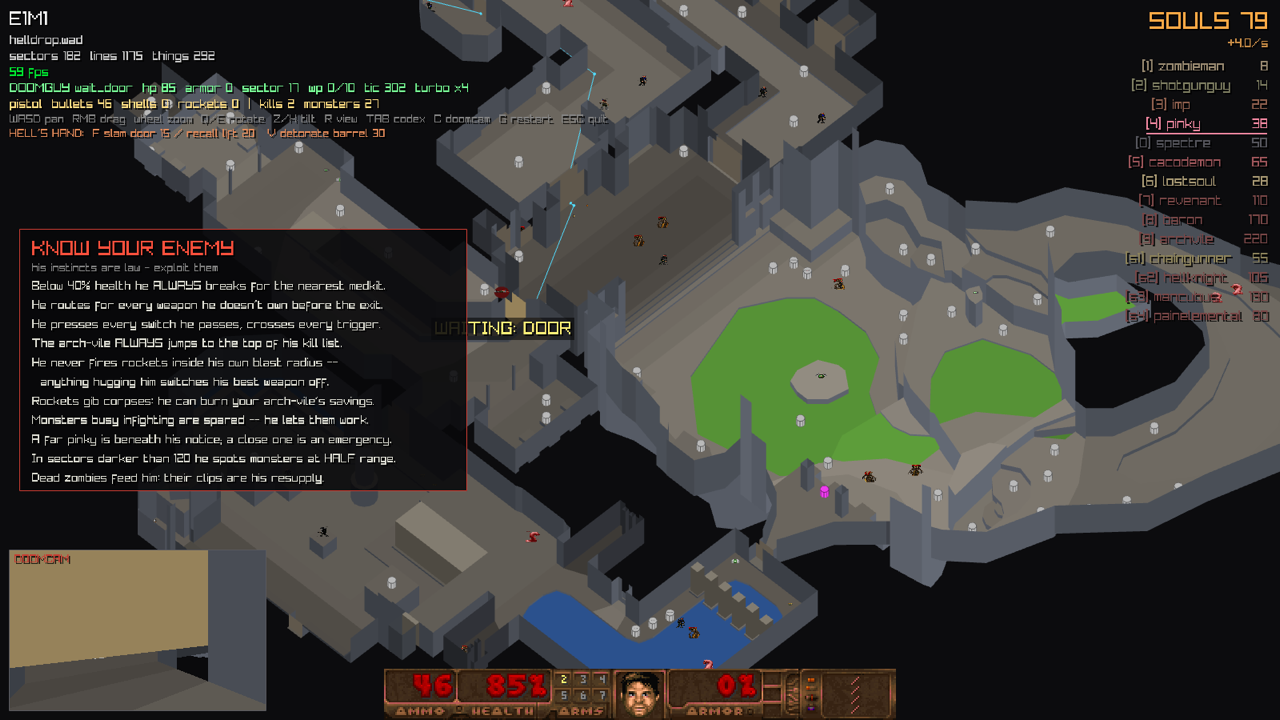 The Know-Your-Enemy codex overlay
